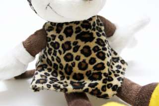 12 Mickey & Minnie Mouse Leopard Soft Plush Doll  