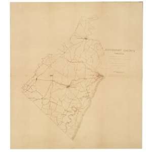  Civil War Map Jefferson County, Virginia / compiled under 