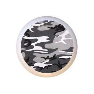  Camouflage Gray Camo Drawer Pull Knob