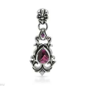   Rubies Antique Unisex Pendant. Length 73 mm. Total Item weight 39.0 g
