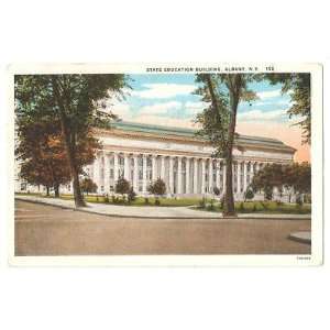  PostcardState Education Building Albany New York 