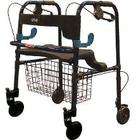Drive Medical   Clever Lite Walker with Seat and Loop Locks   Adult, 5 