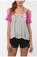 Pins and Needles Cold Shoulder Blouse