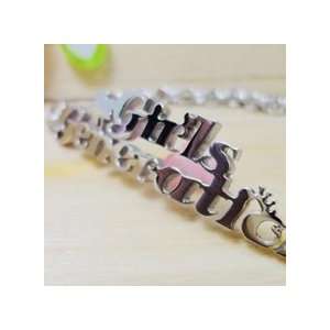  Girls Generation Titanium Steel Bracelet 