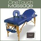 Portable Massage Table OneTouch Pro Series Package Ocean Blue   Free 