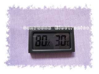 Mini Car temperature hygrometer Digital Humidity Temper  