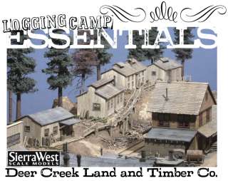 HO/HOn3 SierraWest Logging Camp Essentials Sierra West  