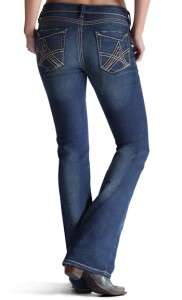 NEW ARIAT Ladies Turquoise Stretch Jeans #10008404  