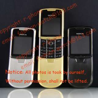 Original NOKIA 8800 GSM Mobile Cell Phone Unlocked Gold  