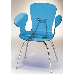  Acrylic Cobalt Cradle Chair Color Cobalt