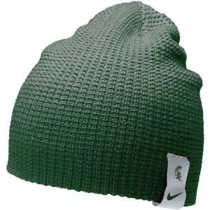  Nike Michigan State Spartans Green Epic Knit Beanie 