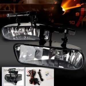   02 GMC Sierra OEM style Fog Lights with Relay & Switch   Clear (Pair