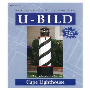    U Bild Cape Lighthouse Woodworking Plan 941