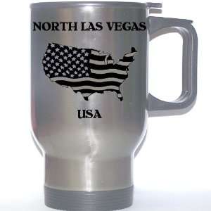  US Flag   North Las Vegas, Nevada (NV) Stainless Steel Mug 