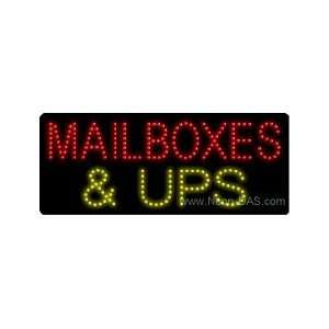  Mailboxes UPS Outdoor LED Sign 13 x 32