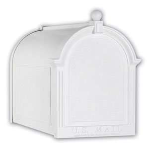    Whitehall Mailboxes Customized White Mailbox
