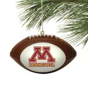 Minnesota Golden Gophers Mini Football Christmas Ornament 