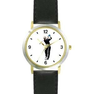  Golfer Swinging   Golf Theme   WATCHBUDDY® DELUXE TWO 