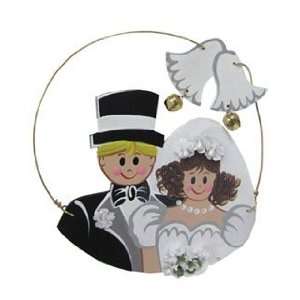  Bride & Groom Christmas Ornament