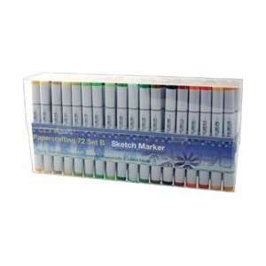 Copic Sketch Papercrafting Markers 72 Piece Set Set B  