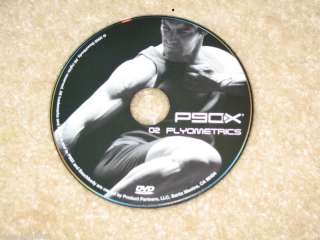 P90X   DVD 02   DISC 2   PLYOMETRICS   OFFICIAL RELEASE   BRAND NEW 