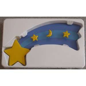  Borders Unlimited Twinkle Moon Decorative Wall Art with Shooting 