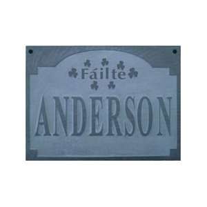  Personalized House Wall Sign Family Name Slate Wall Sign 
