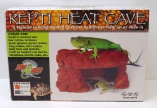 Zoo Med REPTI HEAT CAVE Reptile Red NEW  