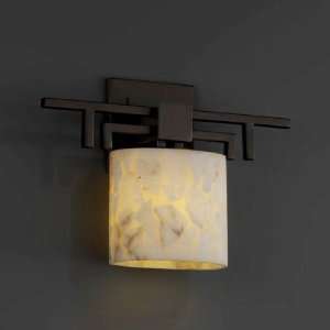ALR 8711   Justice Design   Aero   One Light Wall Sconce   Alabaster 