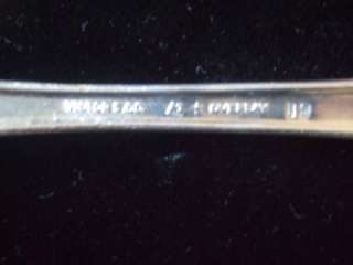 Silver Plated Dinner Fork Flatware by Victor s.Co. A1 Overlay IS 