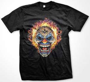 Insane Clown Skull Head Juggalo Faygo Fam Mens T shirt  