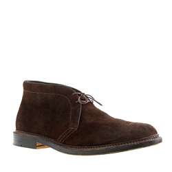 Alden® for J.Crew limited edition suede shortwing bluchers $525 