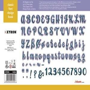 Xyron Personal Cutting System Classic Font No. 54306  