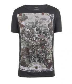 Lantern Cut Collar, Men, Graphic T Shirts, AllSaints Spitalfields