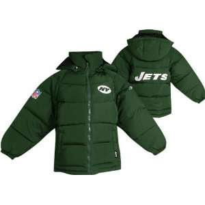  New York Jets Youth Heavyweight Bubble Jacket Sports 