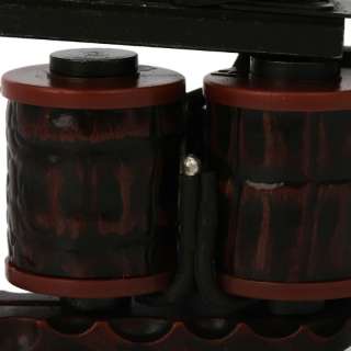High quality Tattoo machine 8 Wrap Coils Iron Liner gun Dark Red Fast 