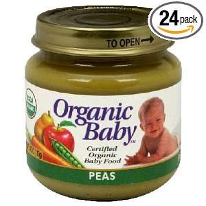 Organic Baby Organic Baby Food, Peas Grocery & Gourmet Food