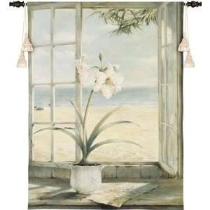  Ocean Amaryllis by Fabrice DeVilleneuve   Wall Tapestry 