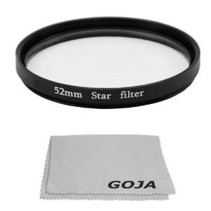  52MM 6 Points Glistening Star Flare Lens Filter for ANY Camera Lens 