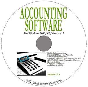 ACCOUNTING SOFTWARE OPEN EDITION FINANCE BOOKKEEPING CD  