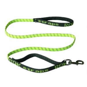 ROK Strap Stretch Dog Leash Small 10 30lbs Lime Green