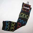 Womens Knee High Socks with Colored Hearts A Must Have