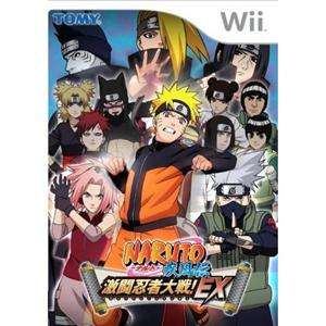 Wii  Naruto Shippuden Ninjya Taisen EX  Japan Import JP  
