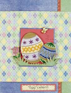   EGG STITCHED DAZZLES Christian Holiday Scrapbooking Card Making  