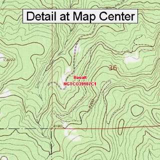   Map   Basalt, Colorado (Folded/Waterproof)