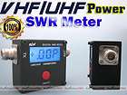 digital vhf uhf power swr meter for portable handheld 2 way radio 