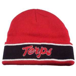    Maryland Terrapins Red Ozone Knit Beanie