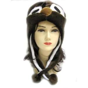   Penguin Animal Hat   Penguin Hat with Ear Flaps and Poms Toys & Games