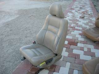 VOLVO S70 SEAT SEATS DRIVER LEATHER TAN POWER  