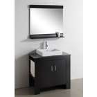 luxexclusive modern single sink bathroom vanity lux ms 7061 l